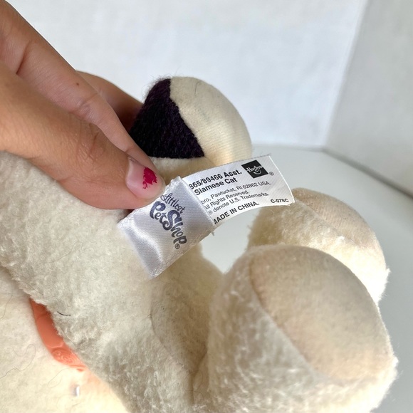 Rare LPS Littlest Pet Shop VIP Siamese Cat Stuffed Plush - Picture 6 of 7